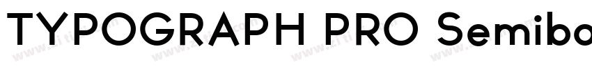 TYPOGRAPH PRO Semibo字体转换